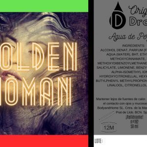 Perfume Golden Woman completo 50ml para ella