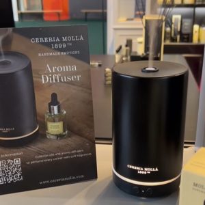 humidificador cereria molla cristal negro