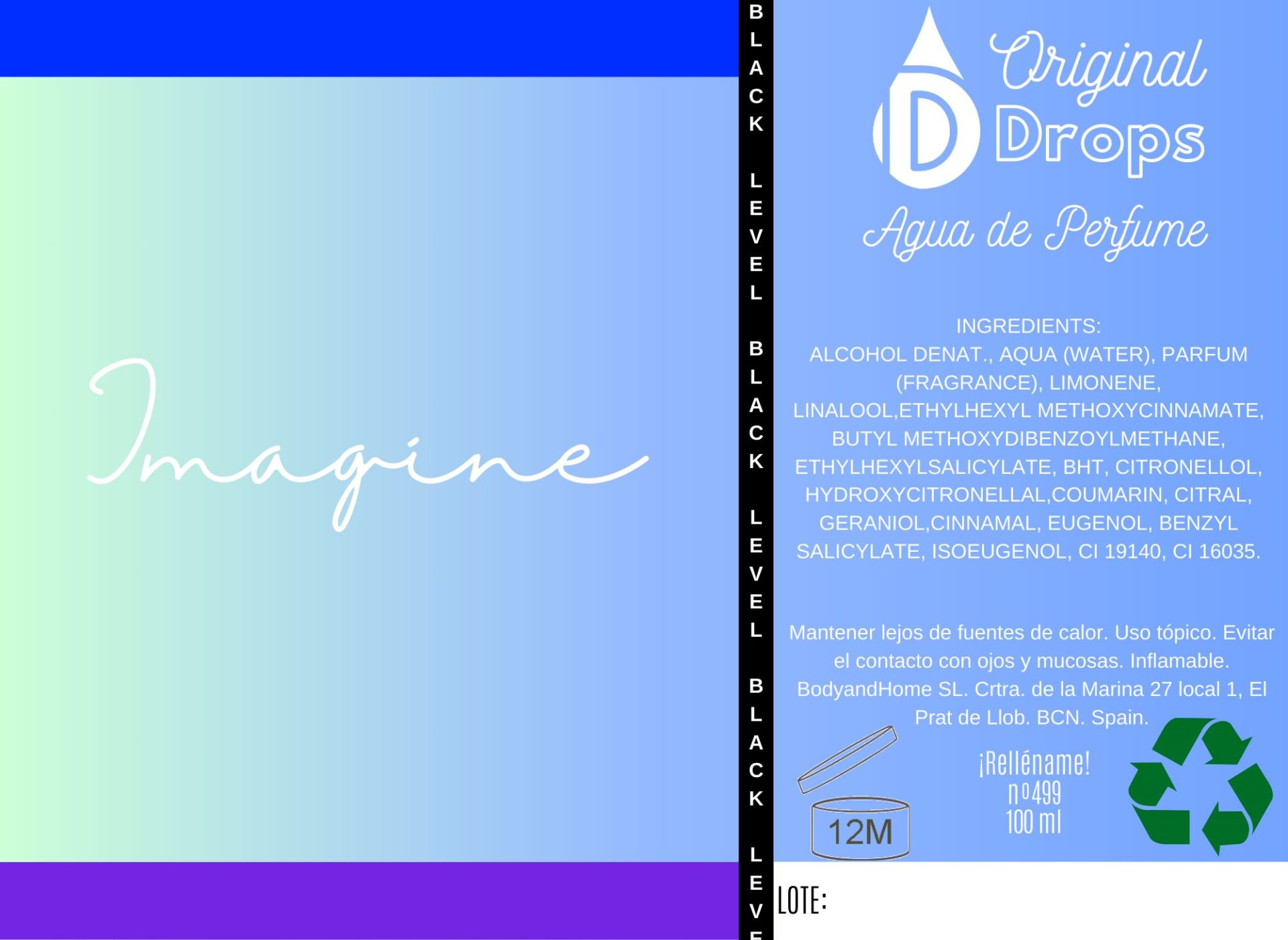 perfume imagine 100 ml