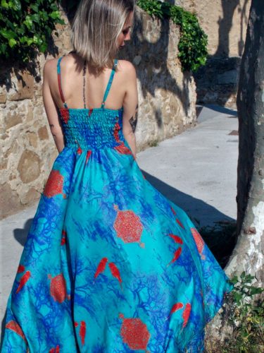vestido india artesanal