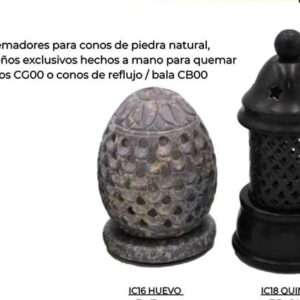Quemadores de Conos de Piedra Natural