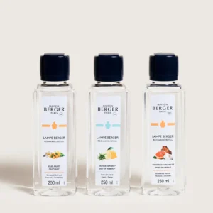 Cofre 3 recargas lámpara Berger Estivale 250ml