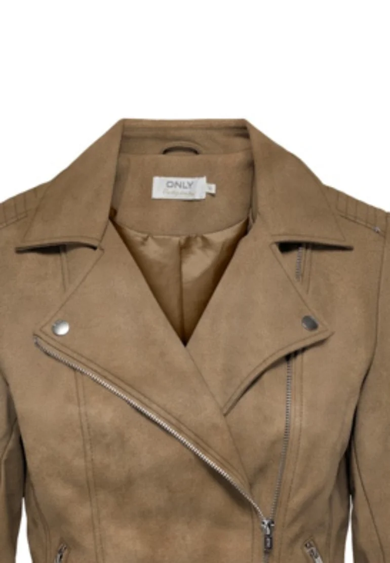 Chaqueta blazer ONLY ONLGENNA efecto ante Cocoa Crème - Imagen 4