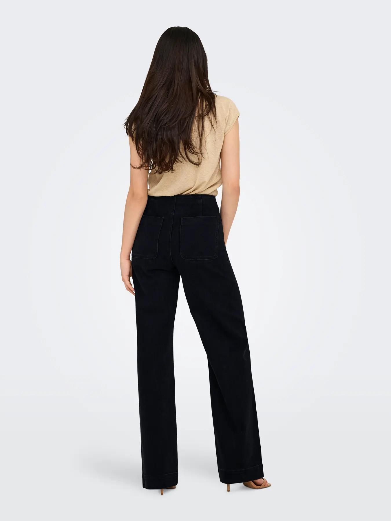 Pantalón vaquero negro ONLY ONLMADELINE - Imagen 5